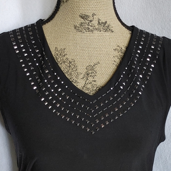 White House Black Market Side Ruched Dress - Picture 5 of 5